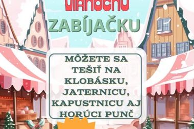 Pozvanie na hasičskú zabíjačku, 21. december 2024