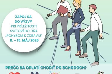  „Skús to bez výťahu – choď po schodoch